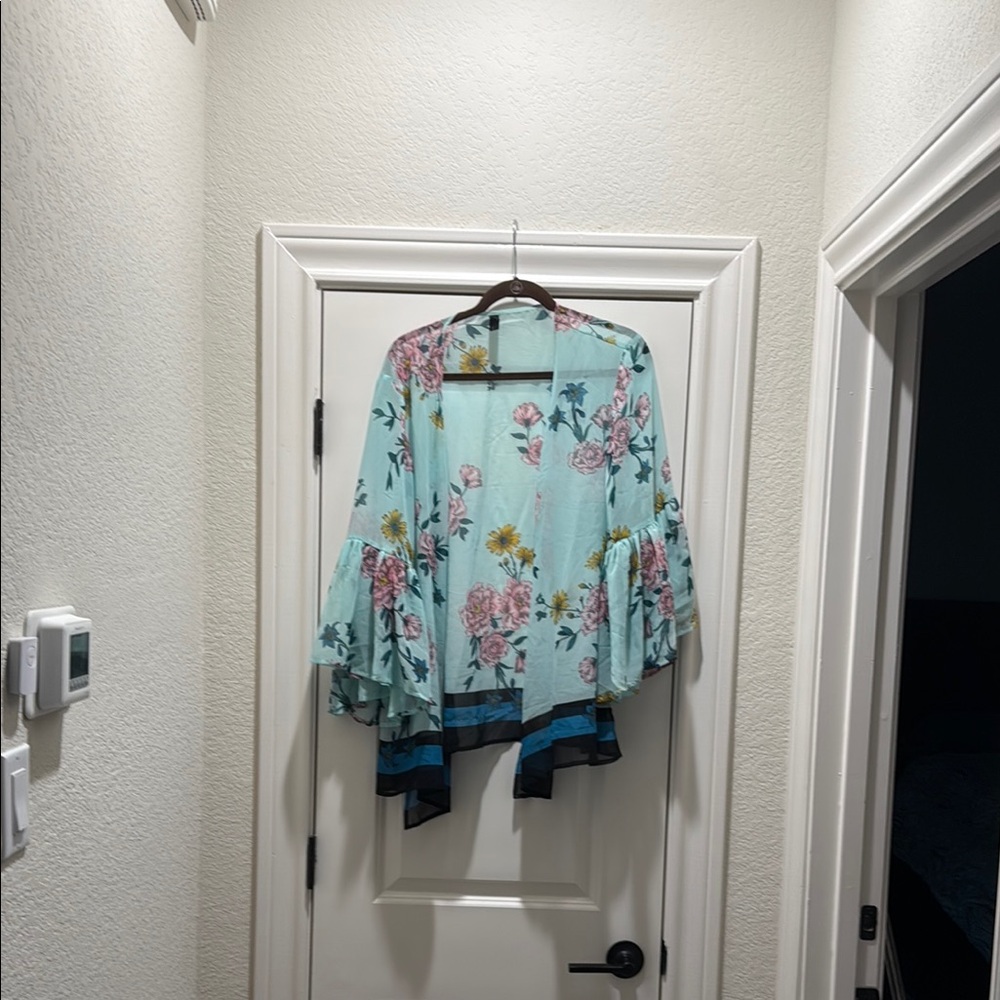 Floral Kimono over piece